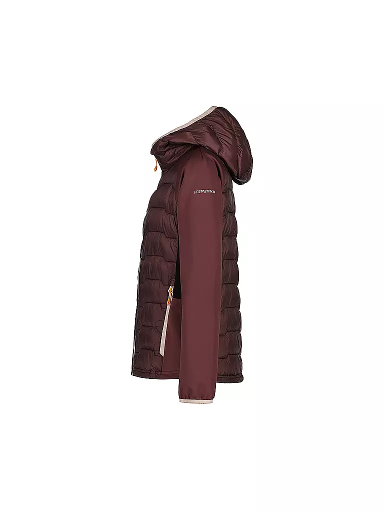 ICEPEAK | Mädchen IWinter Isojacke Kangley Hoodie Jr | beere