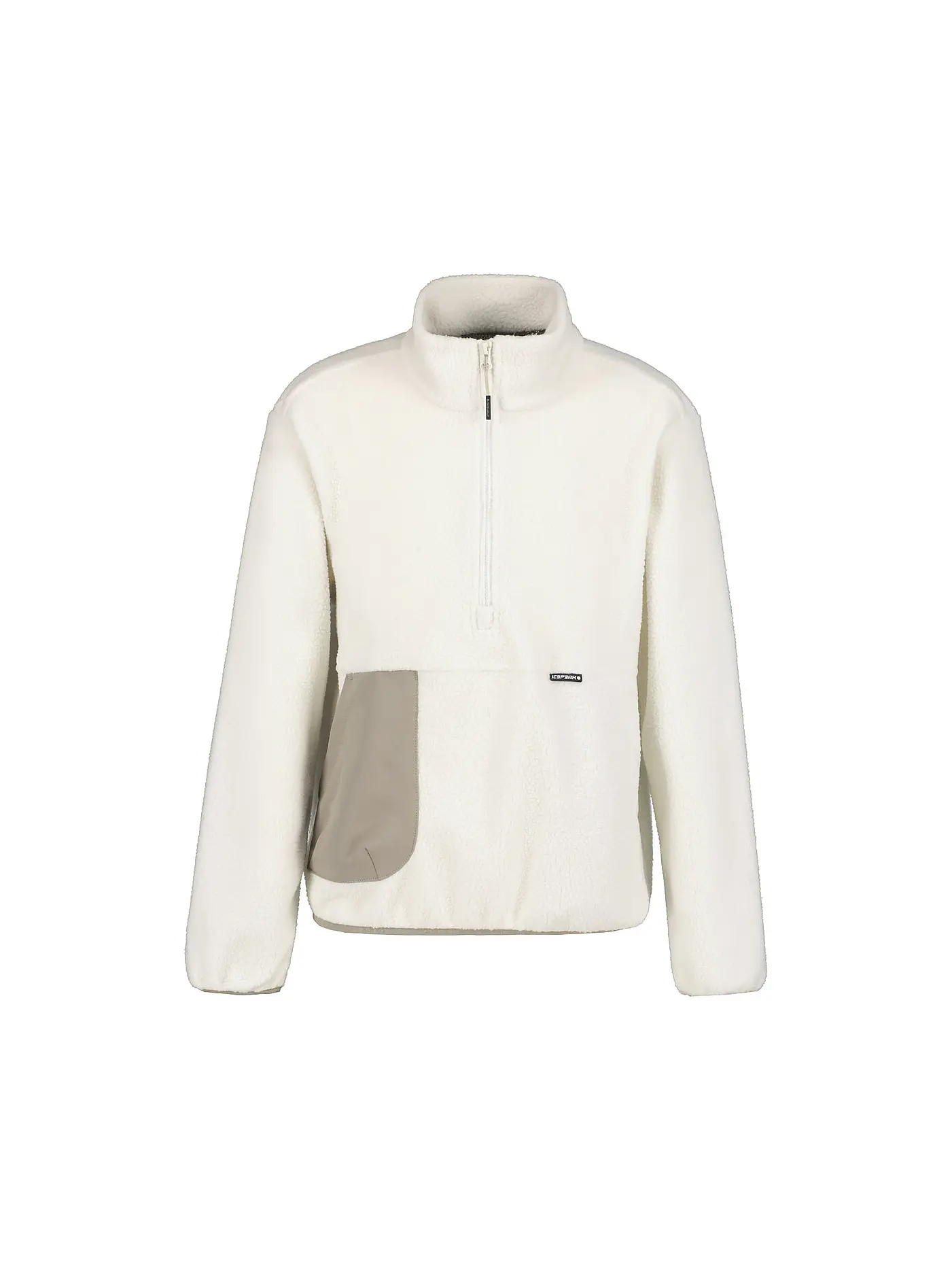 ICEPEAK | Mädchen Pullover Kokomo Fleece mit Zip | weiss