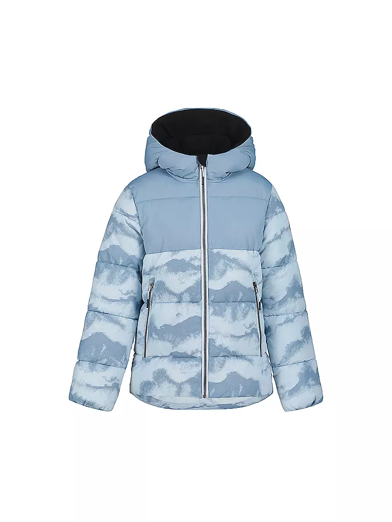 ICEPEAK | Mädchen Winterjacke Kirn Print Hoodie | hellblau
