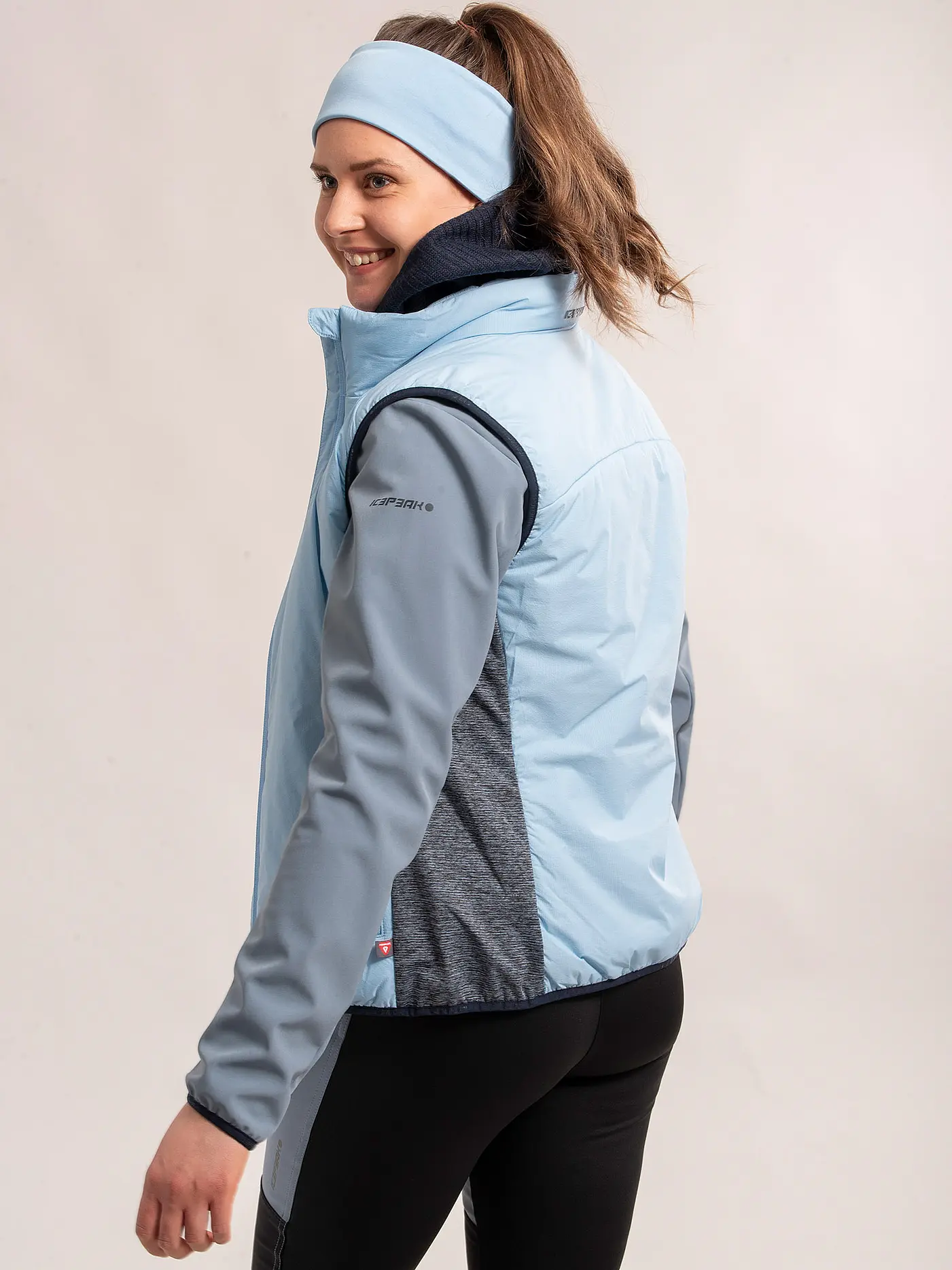 ICEPEAK | Stirnband Hartland | hellblau