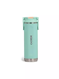 IGLOO | Trinkflasche Flip 'n' Sip Tumbler isoliert 591ml | mint