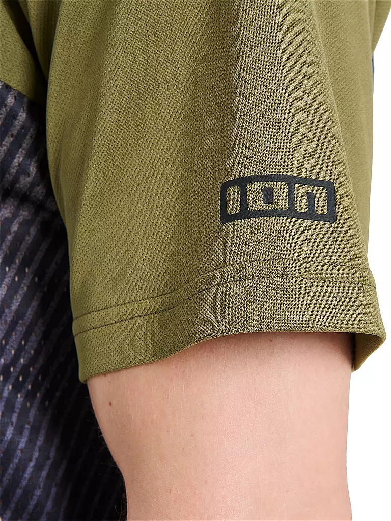 ION | Herren MTB-Shirt Scrub SS | olive