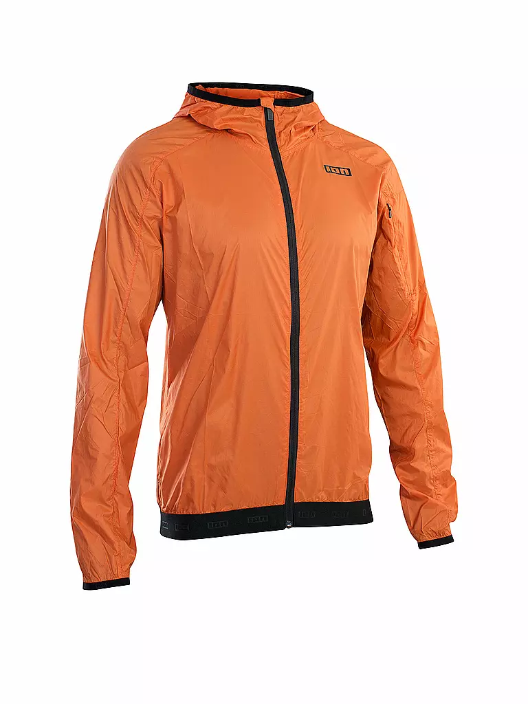 ION | Herren Radjacke Logo Wind | orange