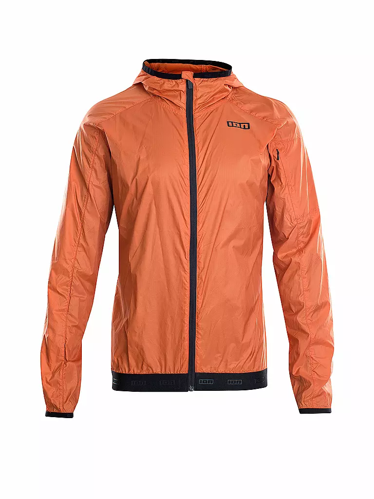 ION | Herren Radjacke Logo Wind | orange