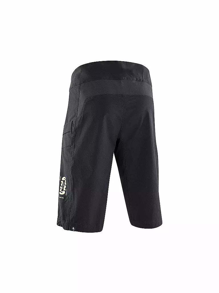 ION | Herren Radshort Scrub | schwarz