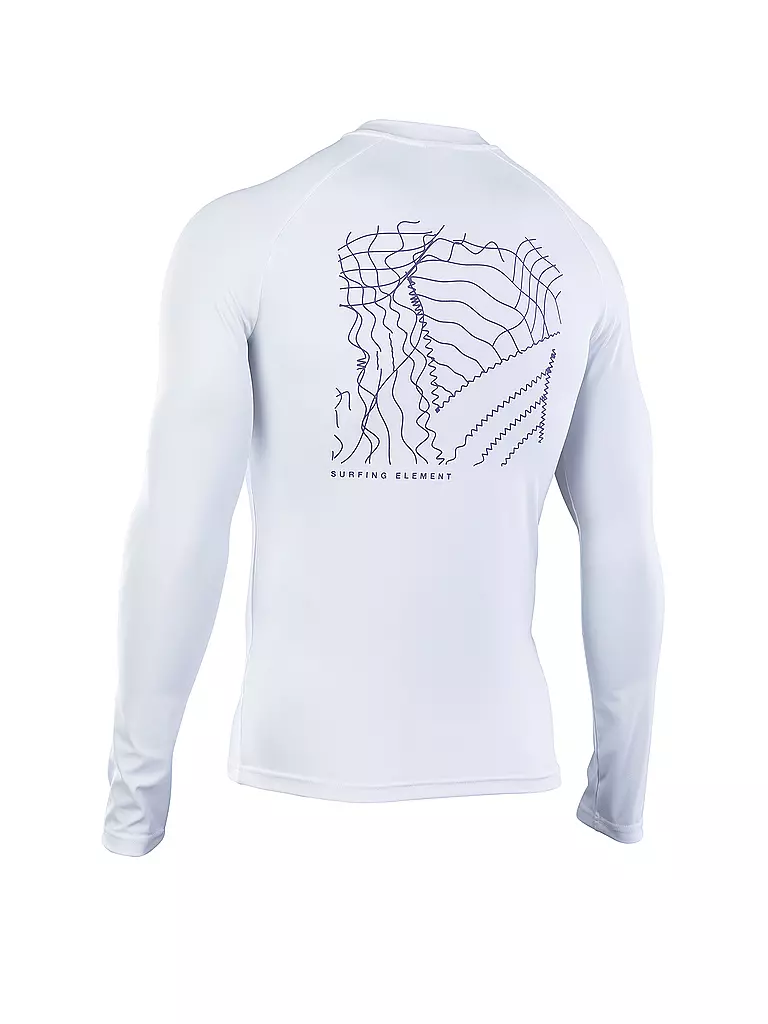 ION | Herren Rashguard | weiss