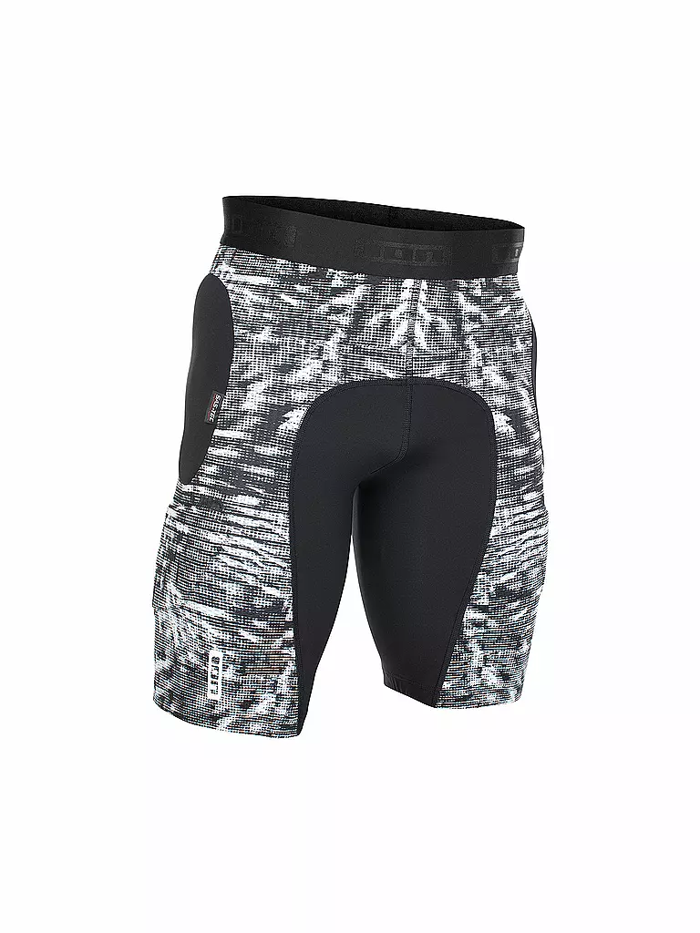 ION | MTB Protektorenshorts Scrub Amp | schwarz