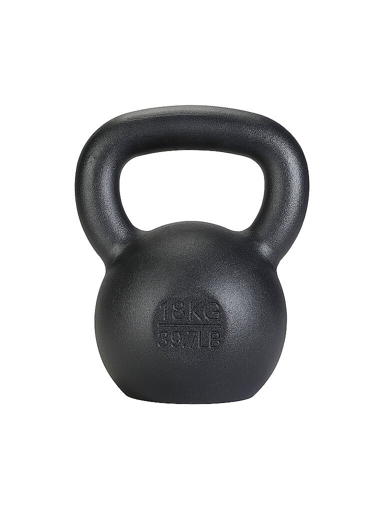IRON BLACK Kettlebell 18KG schwarz
