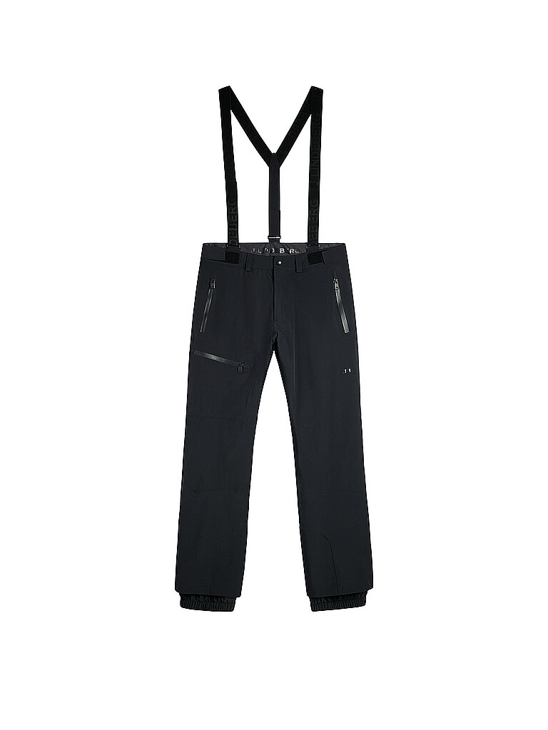 J.LINDEBERG Herren Skihose Crue Suspender schwarz | S