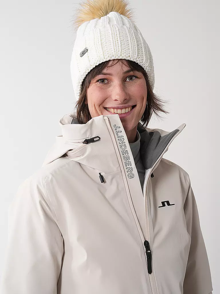 J.LINDEBERG | Damen Skijacke Olivia | beige