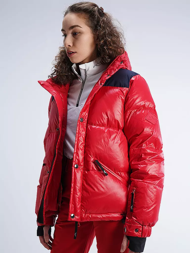 J.LINDEBERG | Damen Skijacke Solar Down | rot