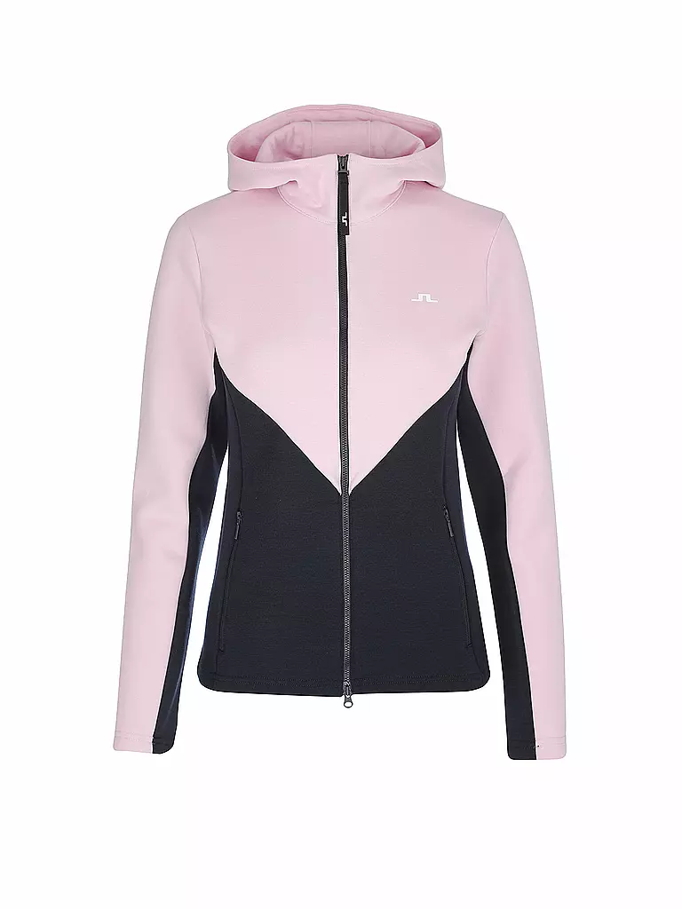 J.LINDEBERG | Damen Unterzieh Jacke Crystal | rosa