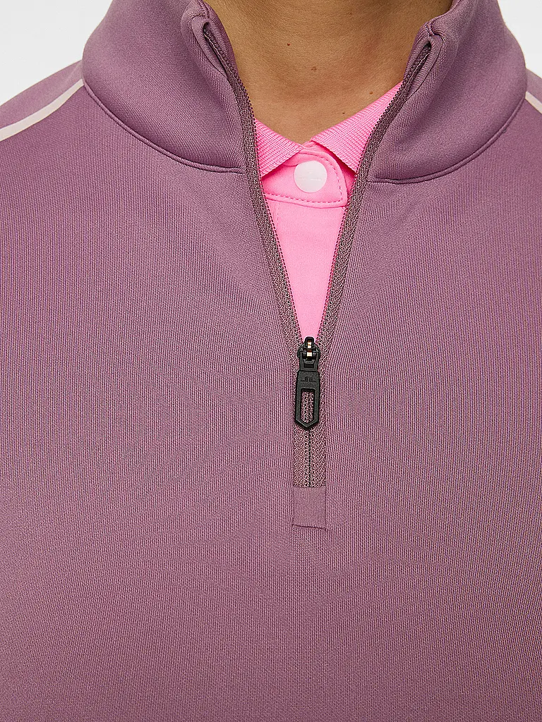 J.LINDEBERG | Damen Unterzieh Zipshirt  Nefe Quarter Zip Mid Layer |