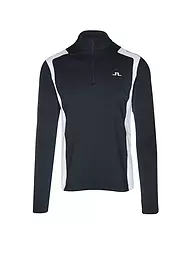 J.LINDEBERG | Herren Unterzieh Zipshirt Lukas Quarter | Dunkelblau