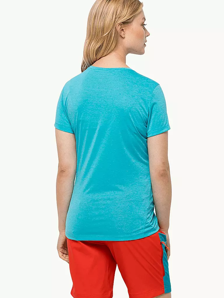 JACK WOLFSKIN | Damen Funktionsshirt Crosstrail | türkis