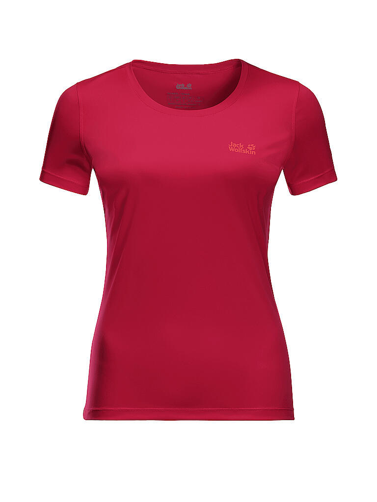 JACK WOLFSKIN | Damen Funktionsshirt Tech T | rot