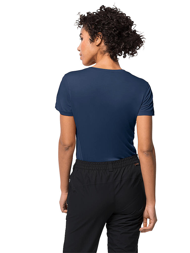 JACK WOLFSKIN | Damen Funktionsshirt Tech T | blau