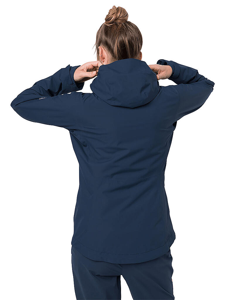 JACK WOLFSKIN | Damen Hardshelljacke Eagle Peak | blau