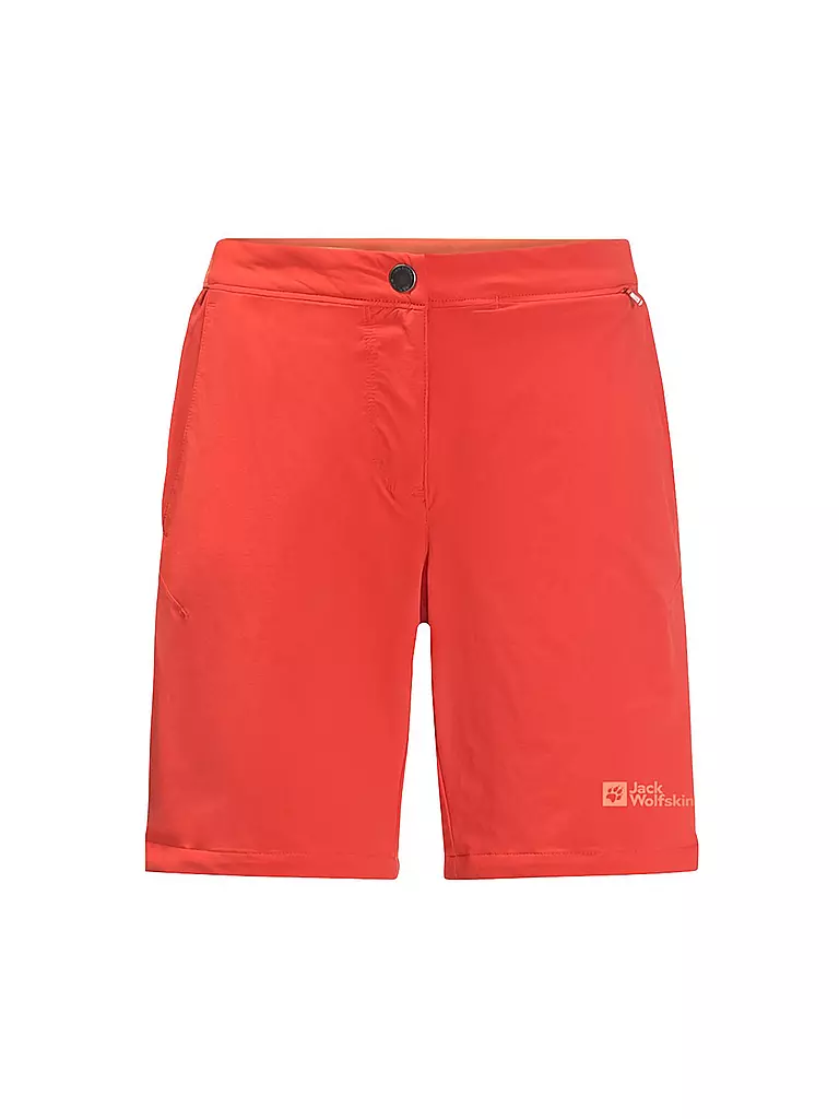 JACK WOLFSKIN | Damen Short Hilltop Trail | rot