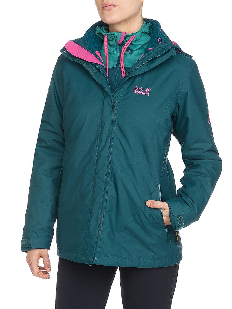 JACK WOLFSKIN | Damen Wanderjacke Arborg 3in1 | 