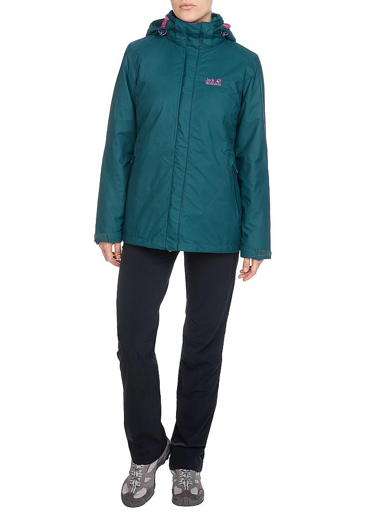 JACK WOLFSKIN | Damen Wanderjacke Arborg 3in1 | 