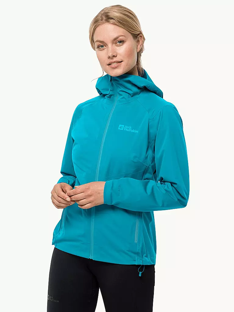 JACK WOLFSKIN | Damen Wanderjacke Emberberg 3l | türkis