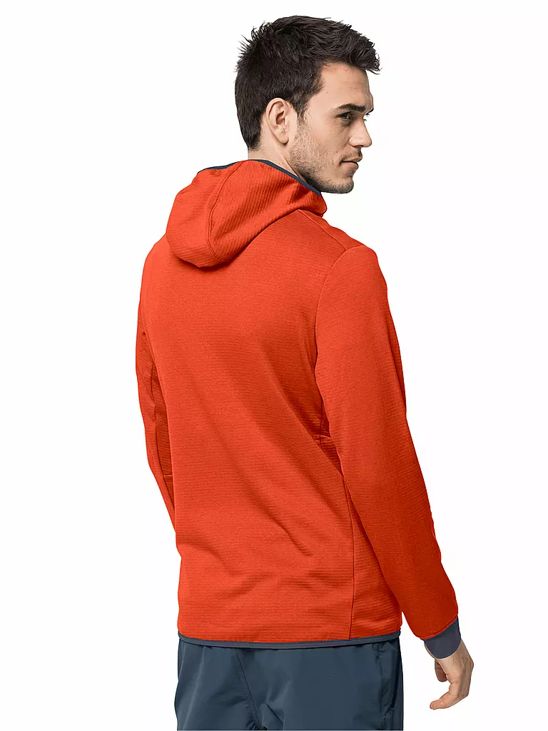 JACK WOLFSKIN | Herren Fleecejacke Hydro Grid | orange