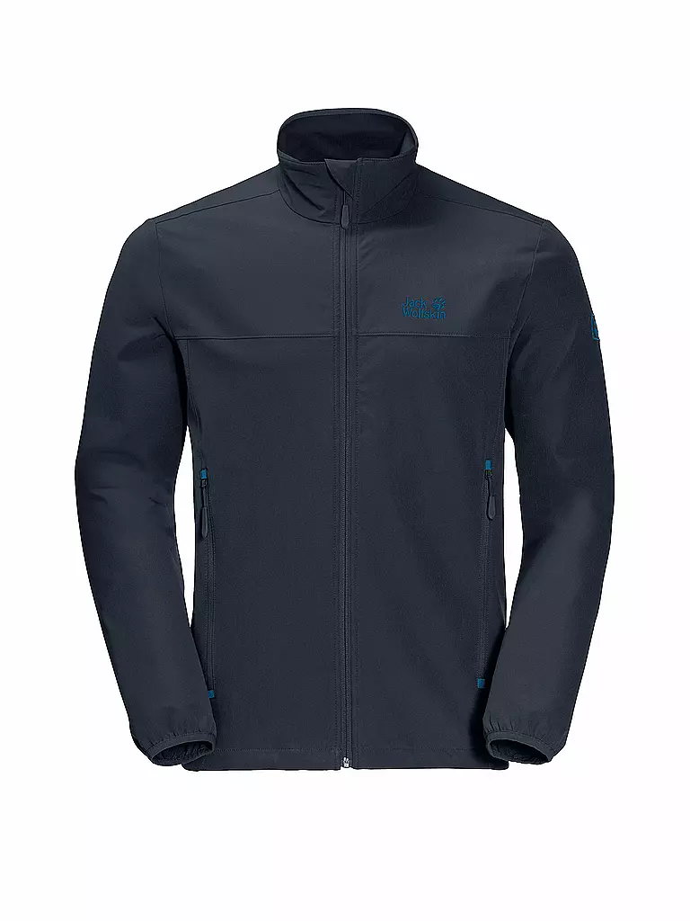 JACK WOLFSKIN | Herren Softshelljacke Crestview | blau