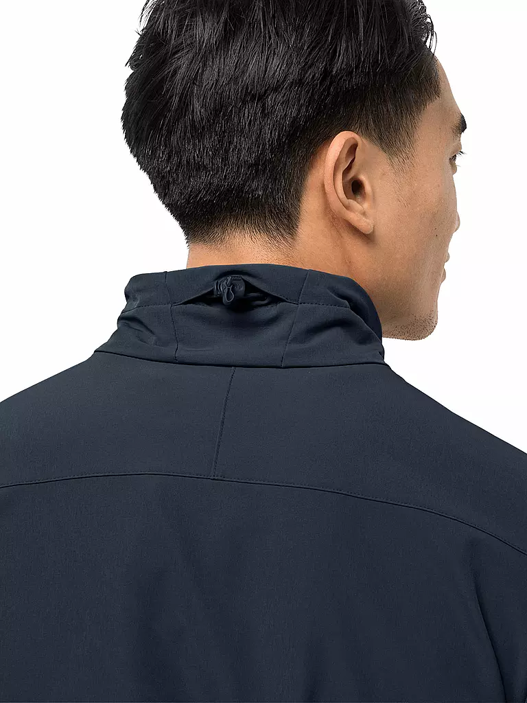 JACK WOLFSKIN | Herren Softshelljacke Crestview | blau