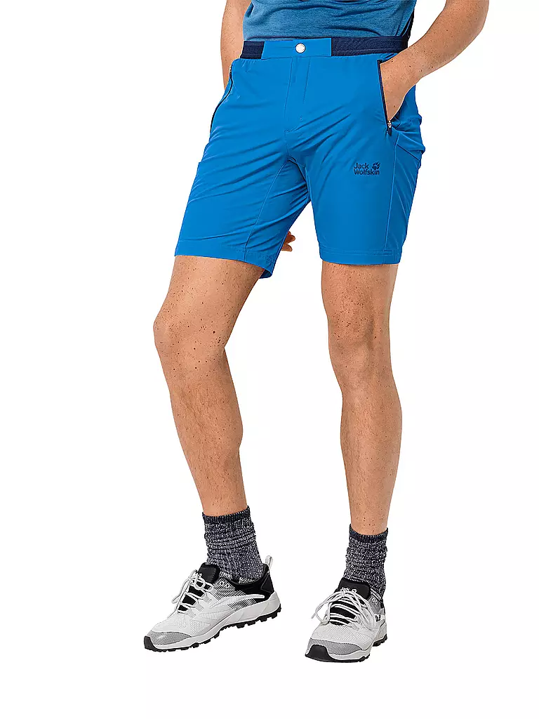 JACK WOLFSKIN | Herren Trail Short | blau