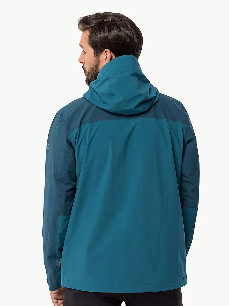 JACK WOLFSKIN | Herren Wanderjacke Go Hike Hoodie | dunkelblau