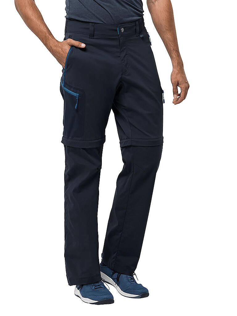 JACK WOLFSKIN | Herren ZipOff Softshellhose Activate Light | blau