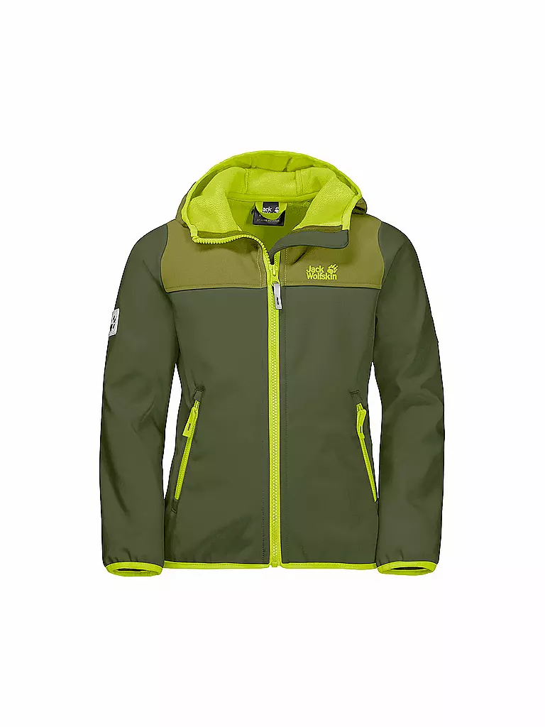 JACK WOLFSKIN | Kinder Softshelljacke Fourwinds | olive