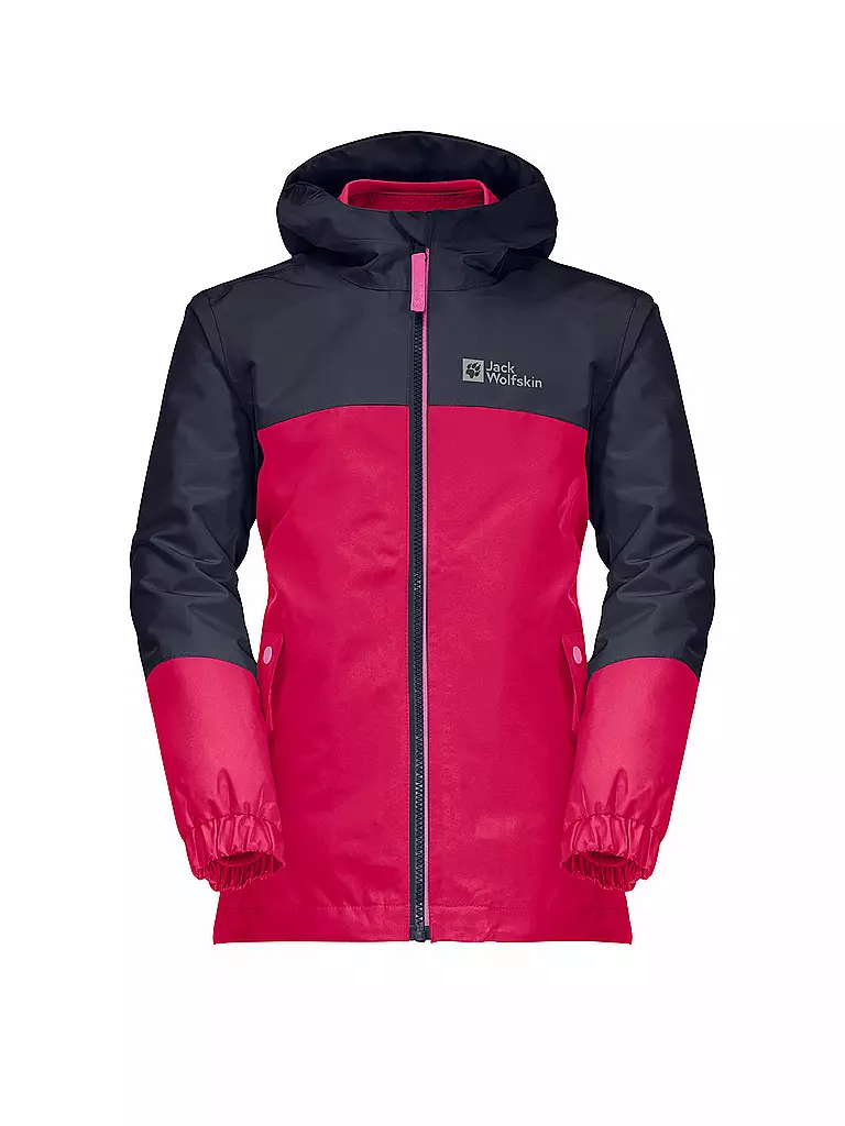 JACK WOLFSKIN | Mädchen Wanderjacke Iceland 3in1 | pink