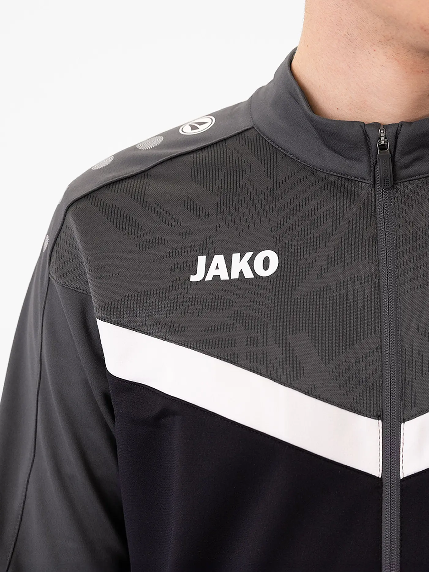 JAKO | Herren Trainingsjacke Poly Iconic | schwarz