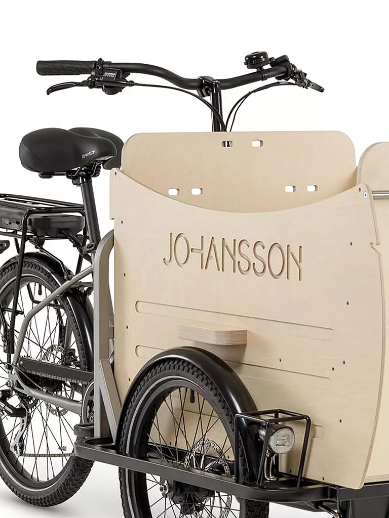 JOHANSSON | E-Lastenrad Fiete Vario Enviolo CA | grau