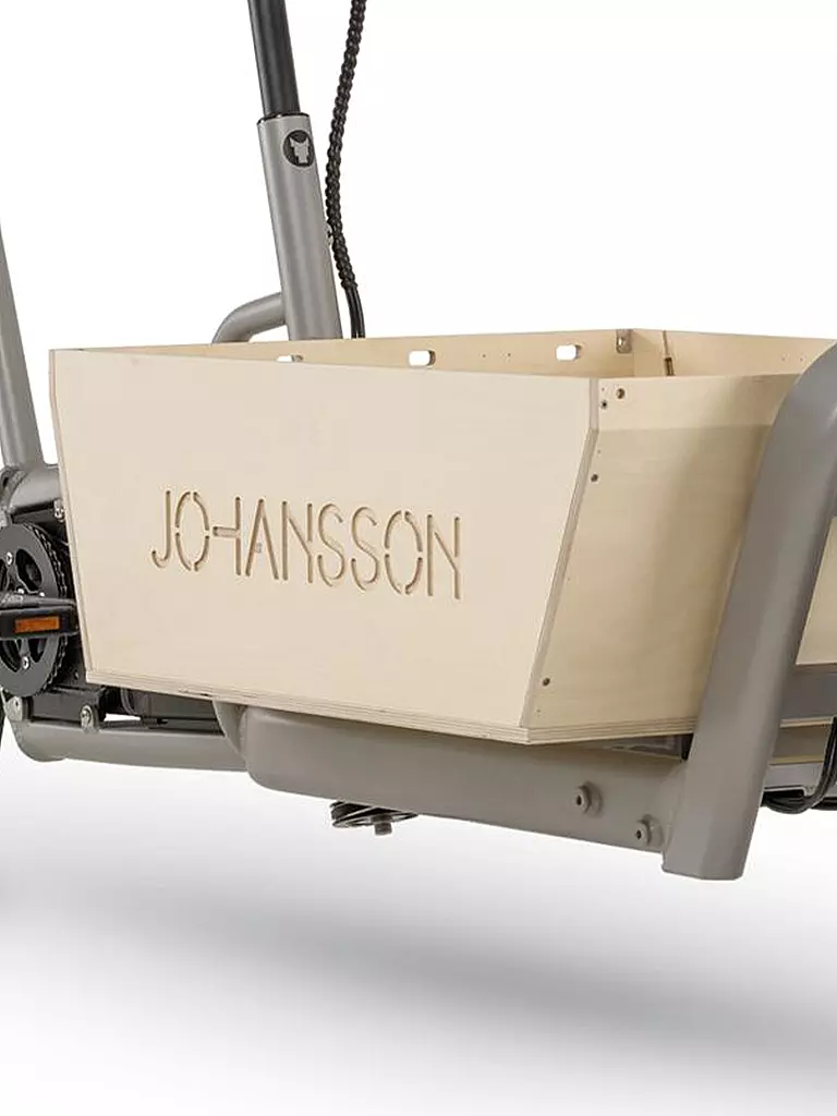 JOHANSSON | E-Lastenrad Gunnar Deore 10 | grau