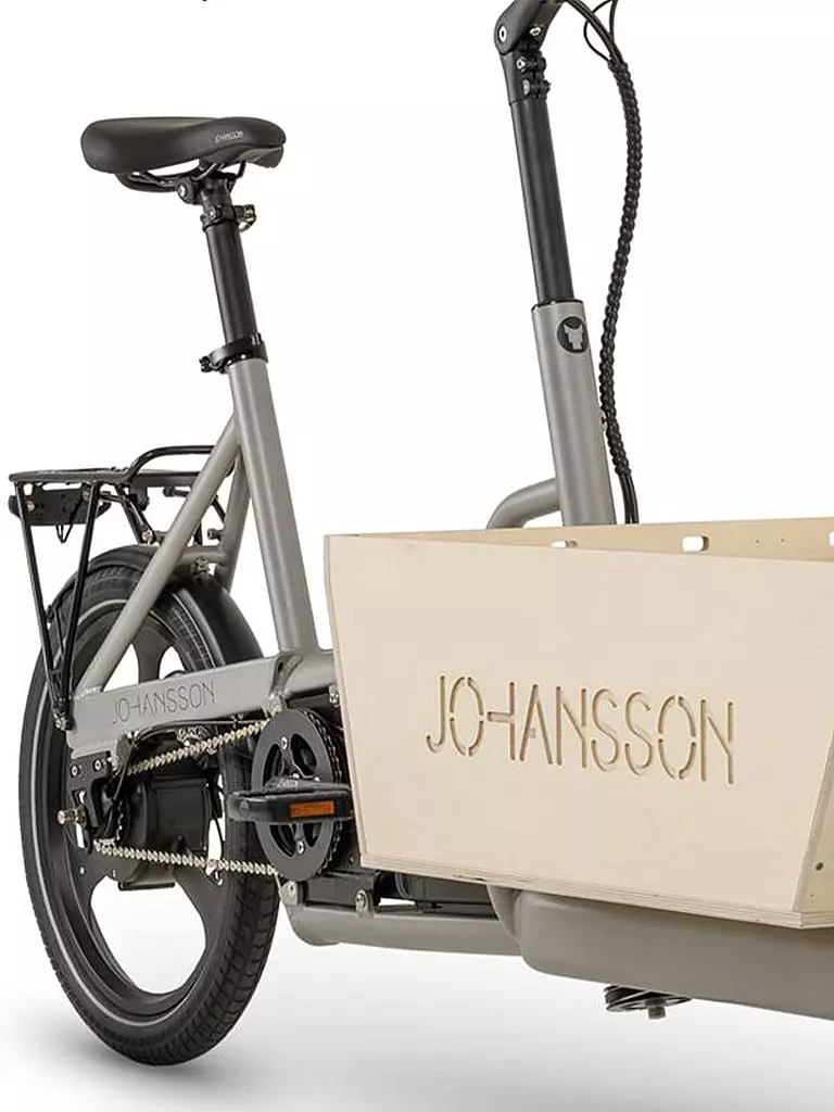 JOHANSSON | E-Lastenrad Gunnar Enviolo | grau