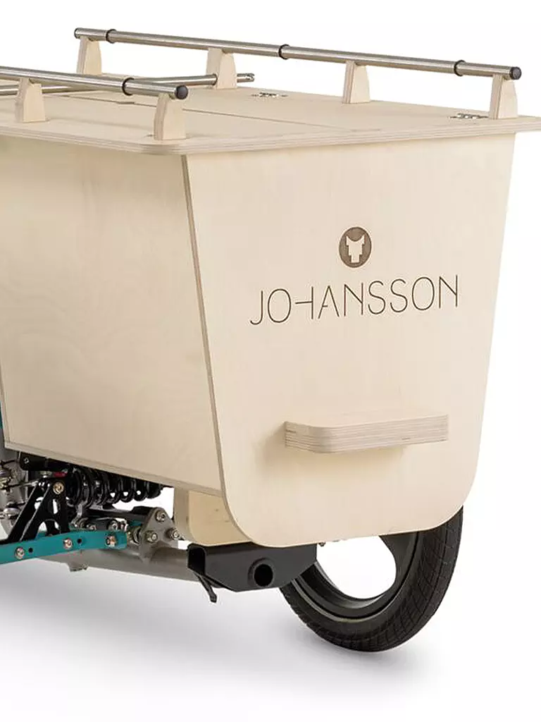 JOHANSSON | E-Lastenrad Oscar S Deore 10 | grau