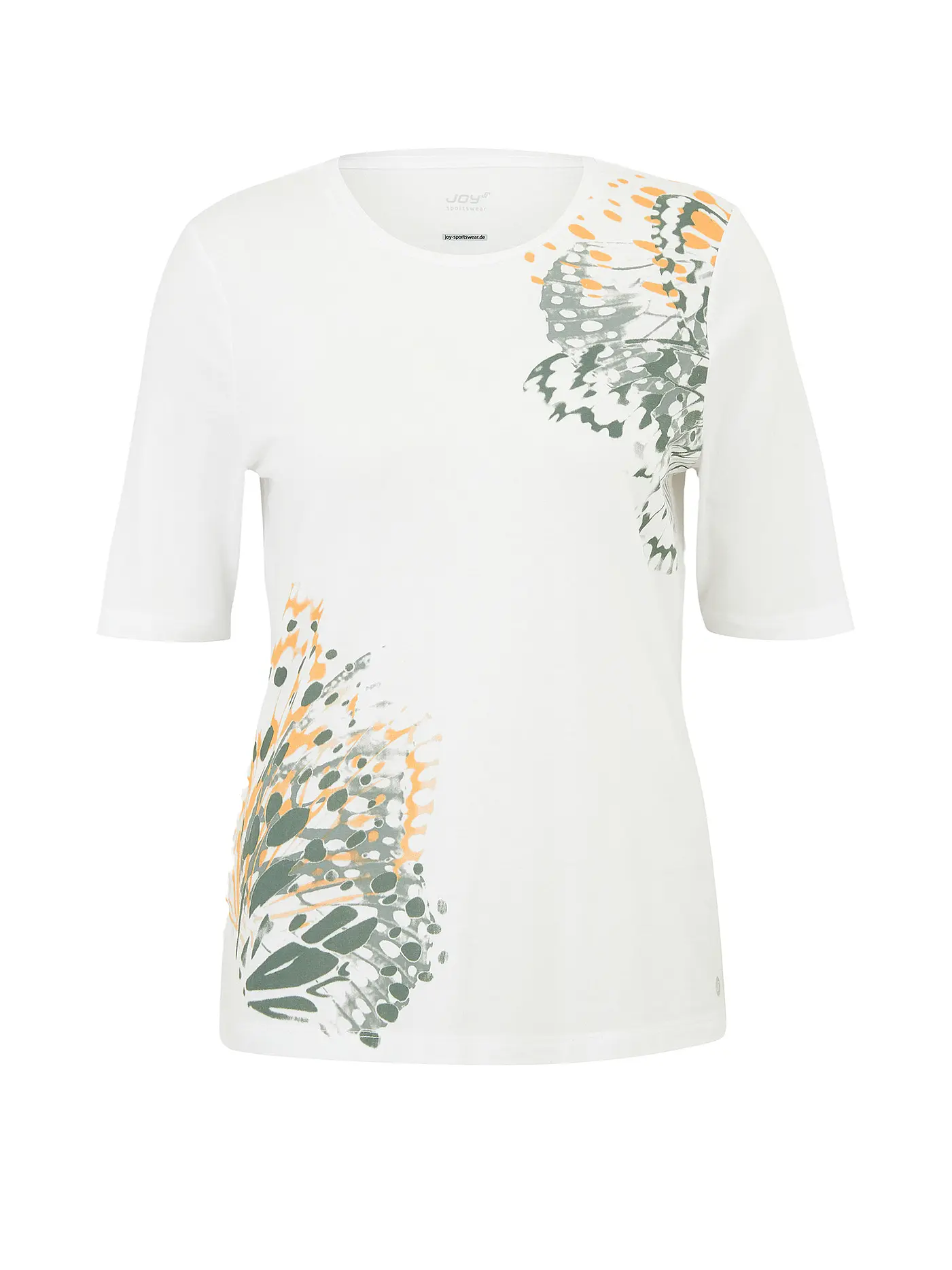 JOY SPORTSWEAR | Damen T-Shirt Madeleine Print | weiss