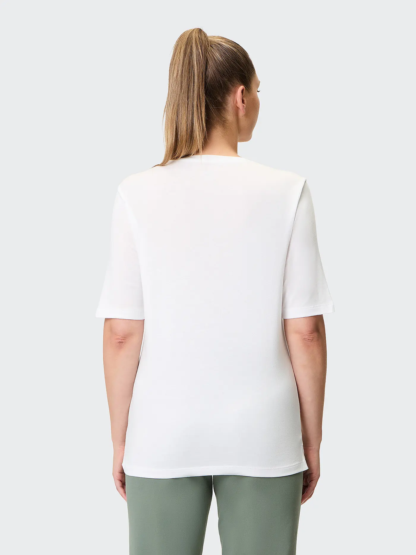 JOY SPORTSWEAR | Damen T-Shirt Madeleine Print | weiss