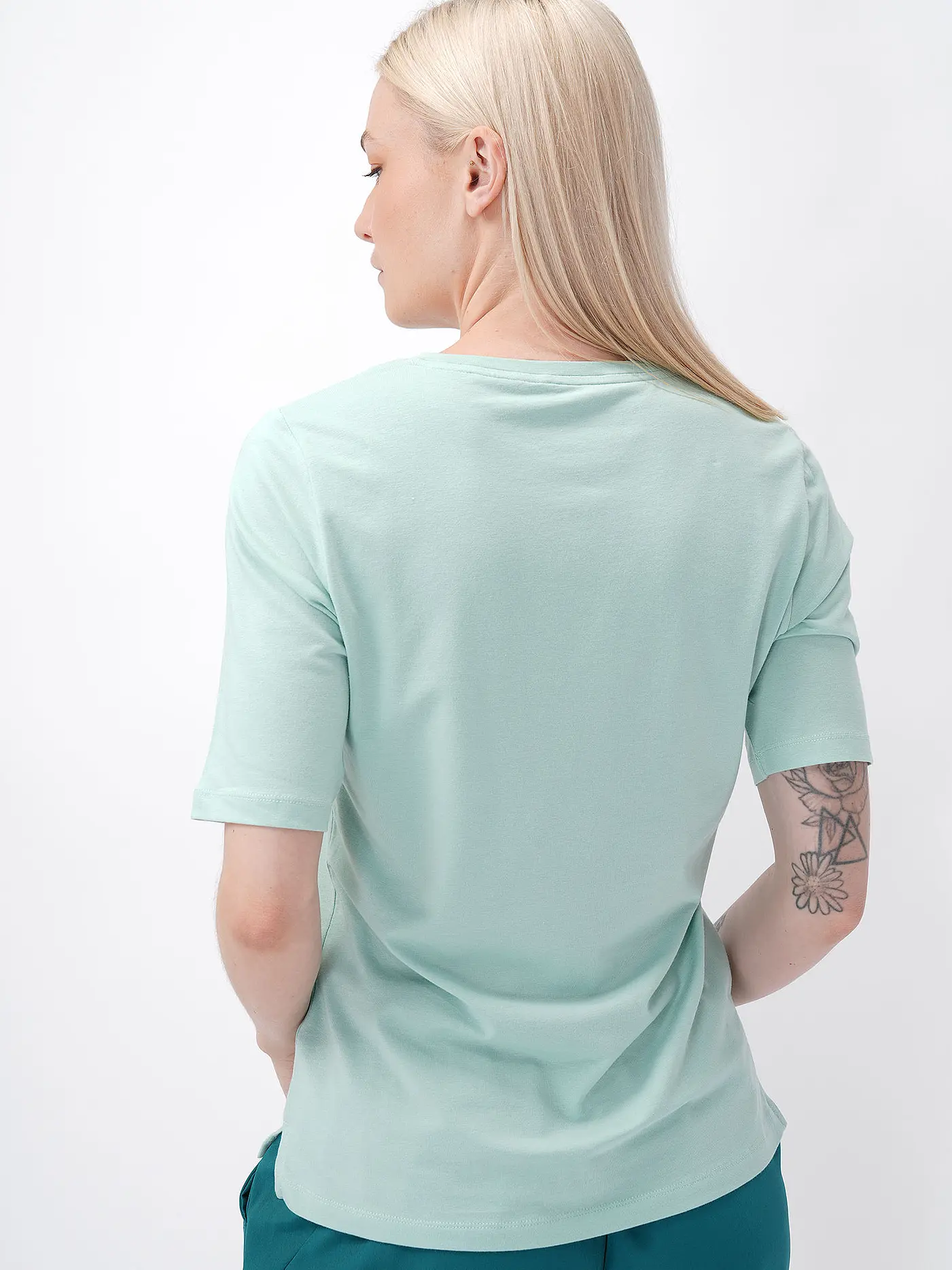 JOY SPORTSWEAR | Damen T-Shirt Melanie Flower Print | mint
