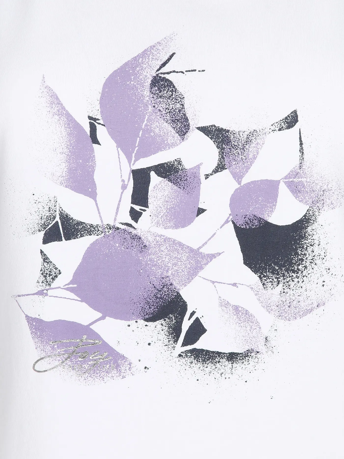 JOY SPORTSWEAR | Damen T-Shirt Melanie Flower Print | weiss