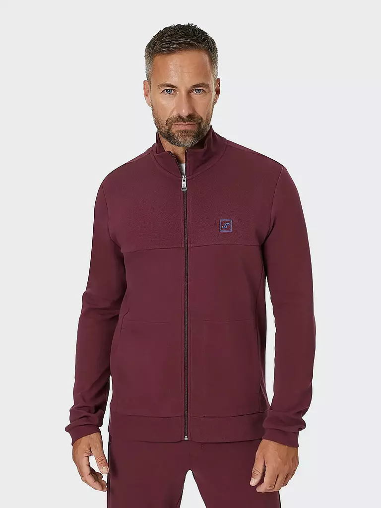 JOY SPORTSWEAR | Herren Sweatjacke Miguel | dunkelrot