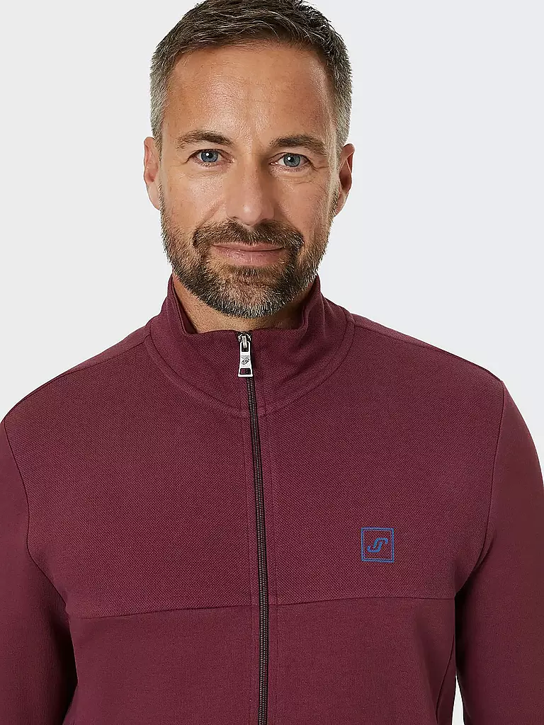 JOY SPORTSWEAR | Herren Sweatjacke Miguel | dunkelrot