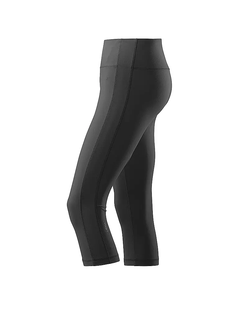 JOY | Damen Caprihose Bodyfit Susanna | schwarz