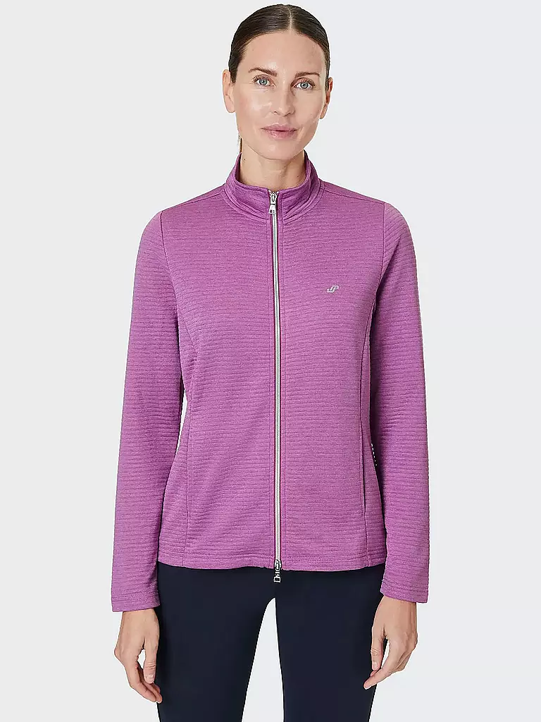 JOY | Damen Fitnessjacke Peggy | beere