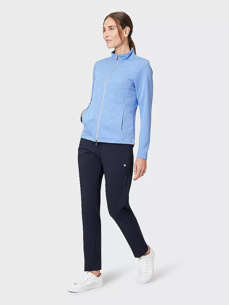 JOY | Damen Fitnessjacke Peggy | hellblau