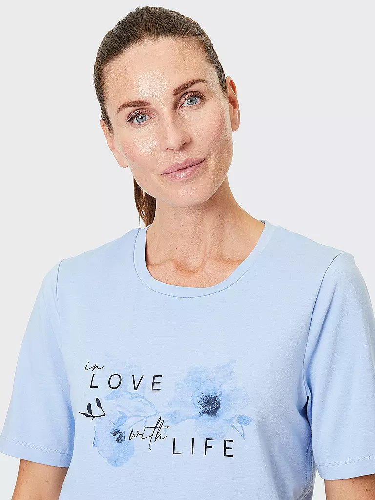 JOY | Damen T-Shirt Luzie | hellblau