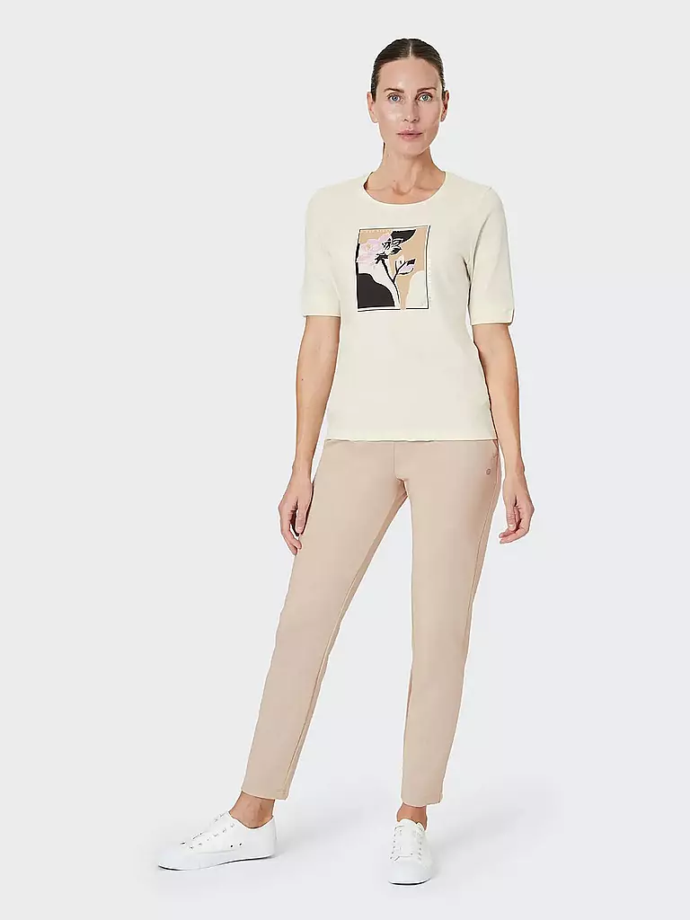 JOY | Damen T-Shirt Sabrina | beige